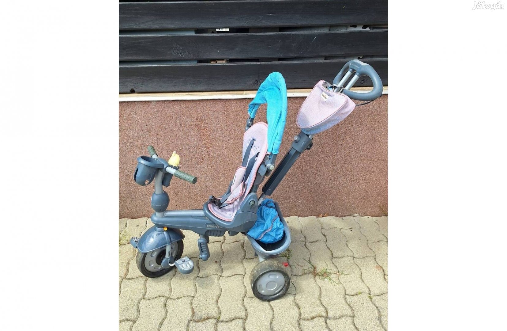 Smart trike tricikli babáknak 4in1 kék