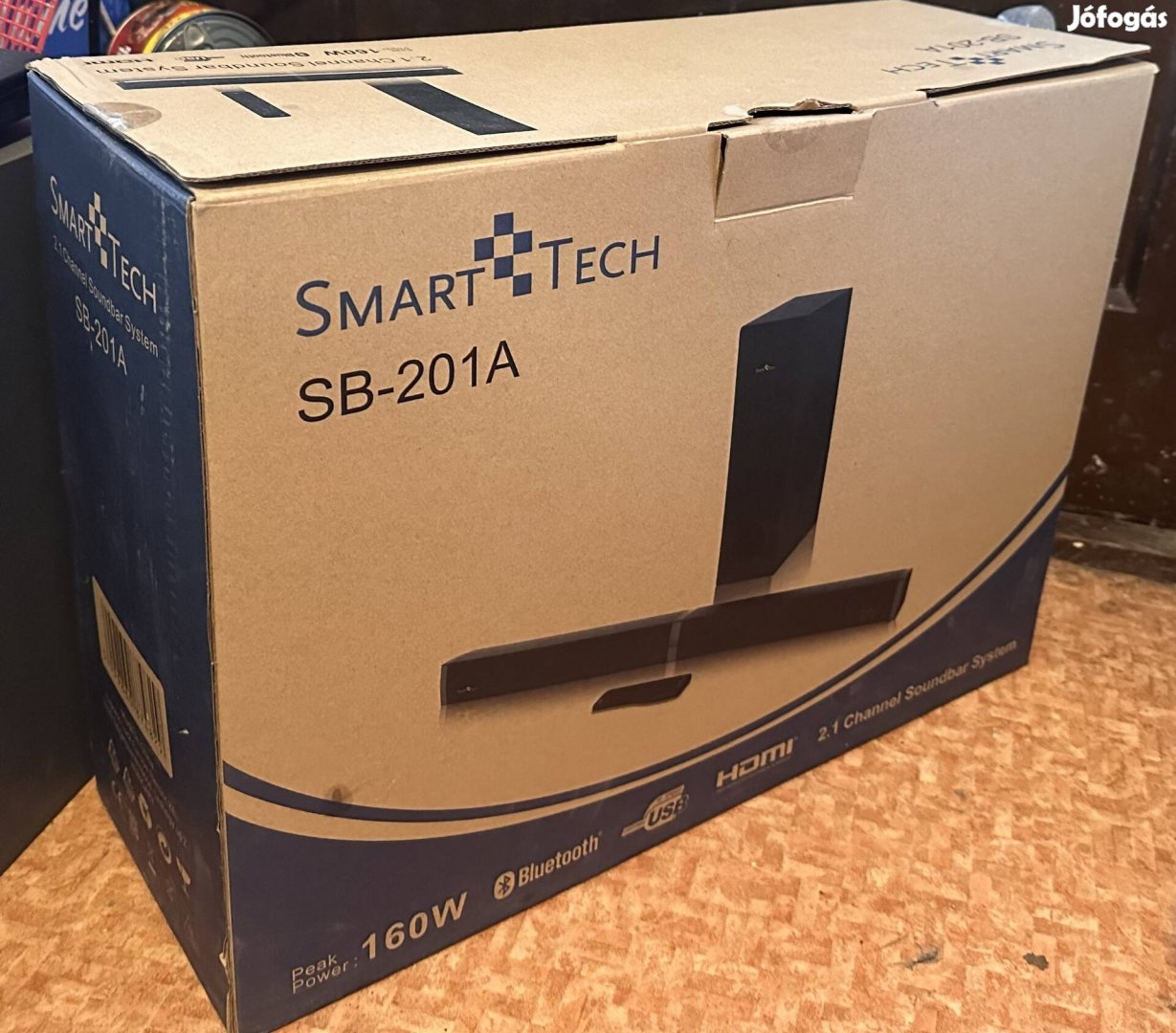 Smartech 2.1 Soundbar 160W új dobozában