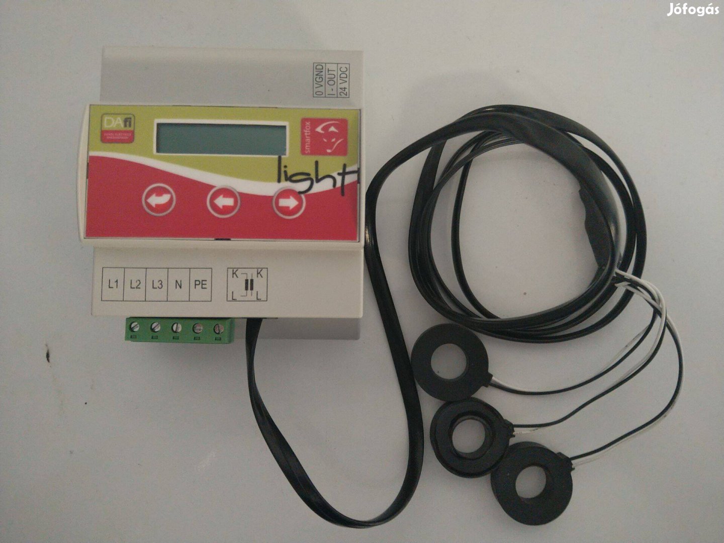 Smartfox Light 3 fázis teljesítmény villany fogyasztás mérő napelem