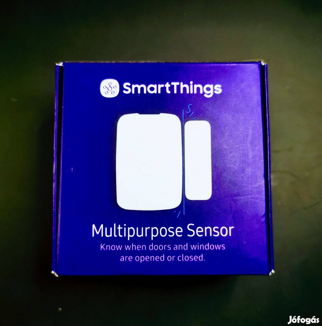 Smartthings Multipurpose Sensor, kontakt hőmérséklet vibráció érzékelő