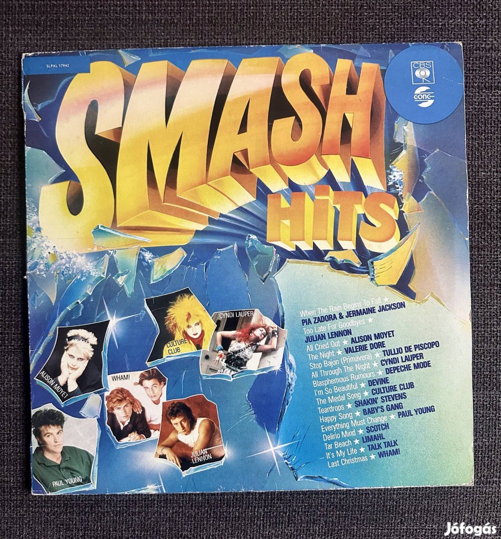 Smash Hits 1985 bakelit, vinyl, lp lemez