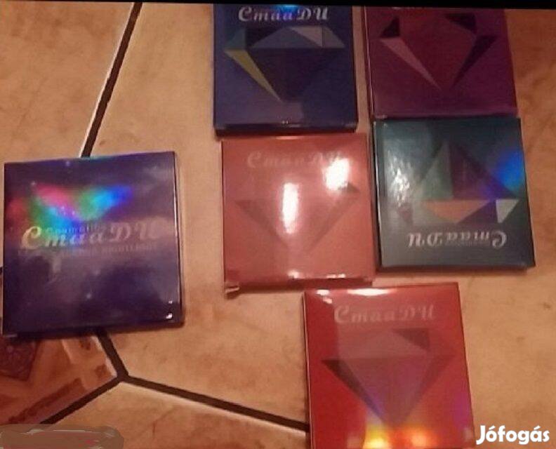 Sminkszett 5 paletta ajándékok