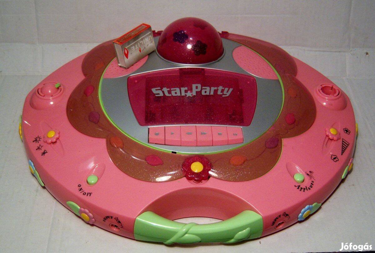 Smoby Star Party Magnós Zenegép (2002) sérült, hiányos, teszteletlen