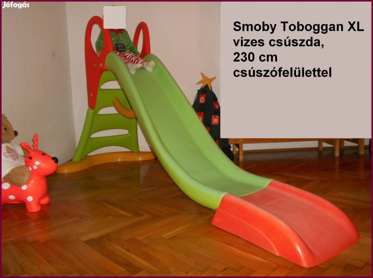 Smoby Toboggan XL vizes csúszda féláron