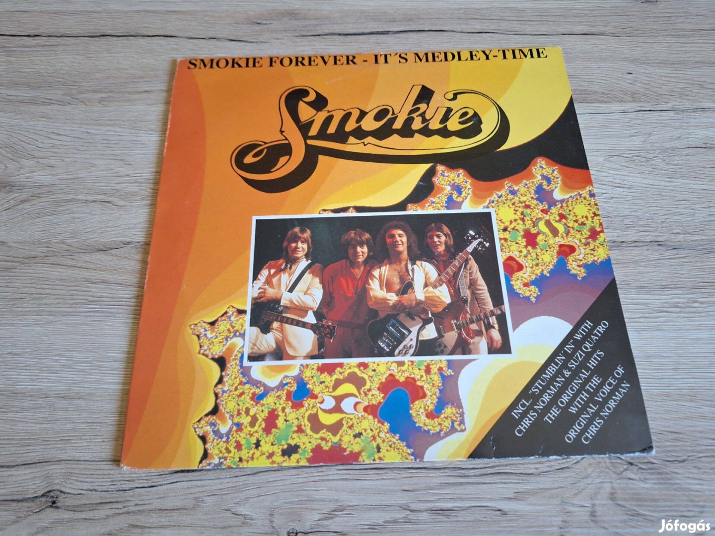 Smokie Forever - It s medley -time maxi bakelit lemez LP!