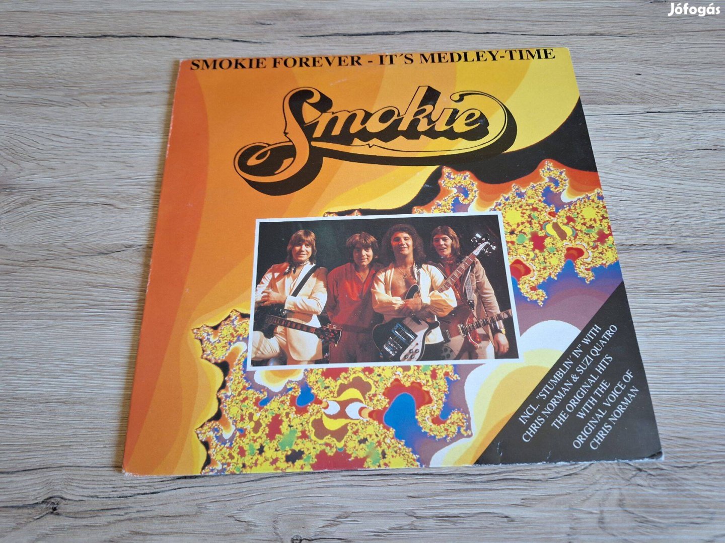 Smokie Forever - It s medley -time maxi bakelit lemez LP!