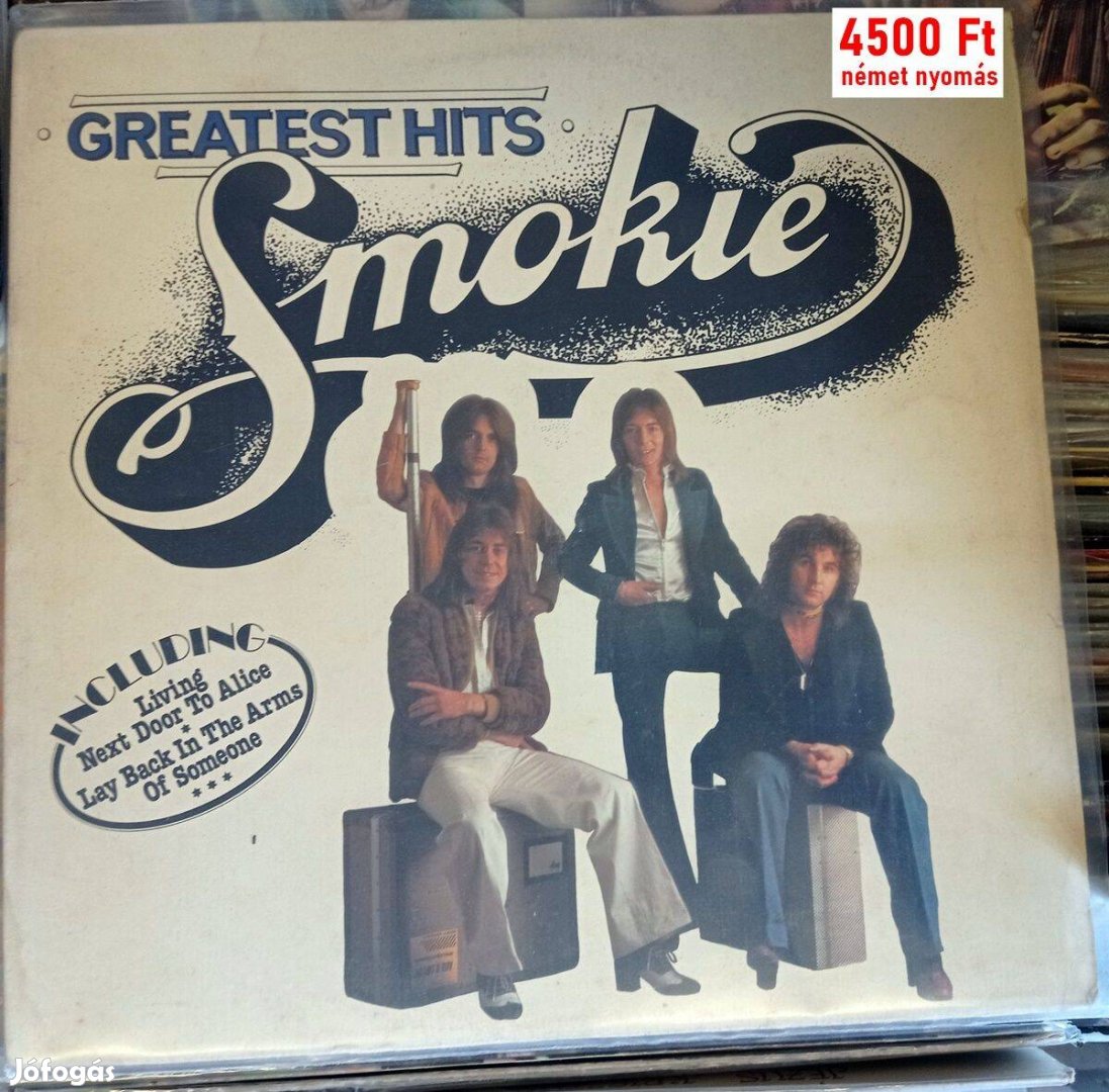 Smokie: Greatest Hits / ABBA: Arrival / ABBA: The album (LP-k)