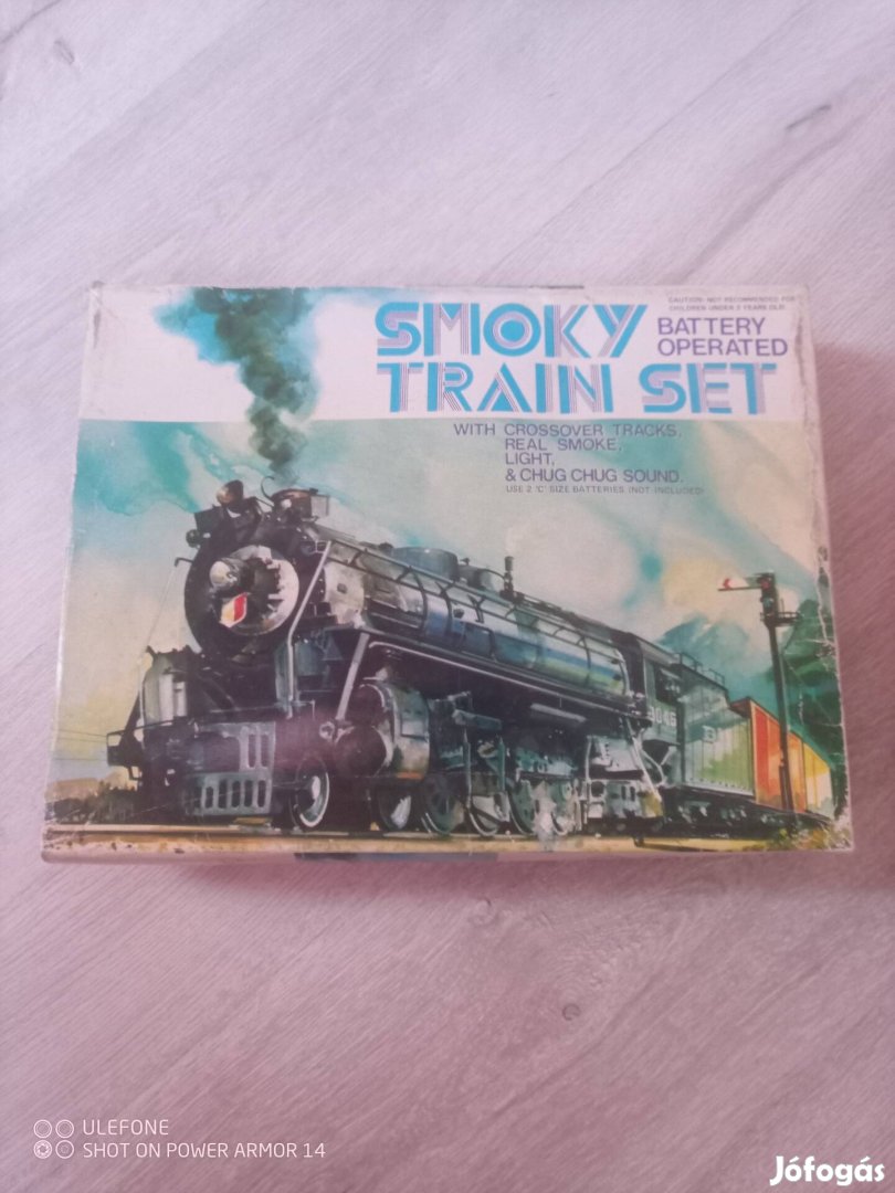 Smoky Train modellvasút Vintage készlet
