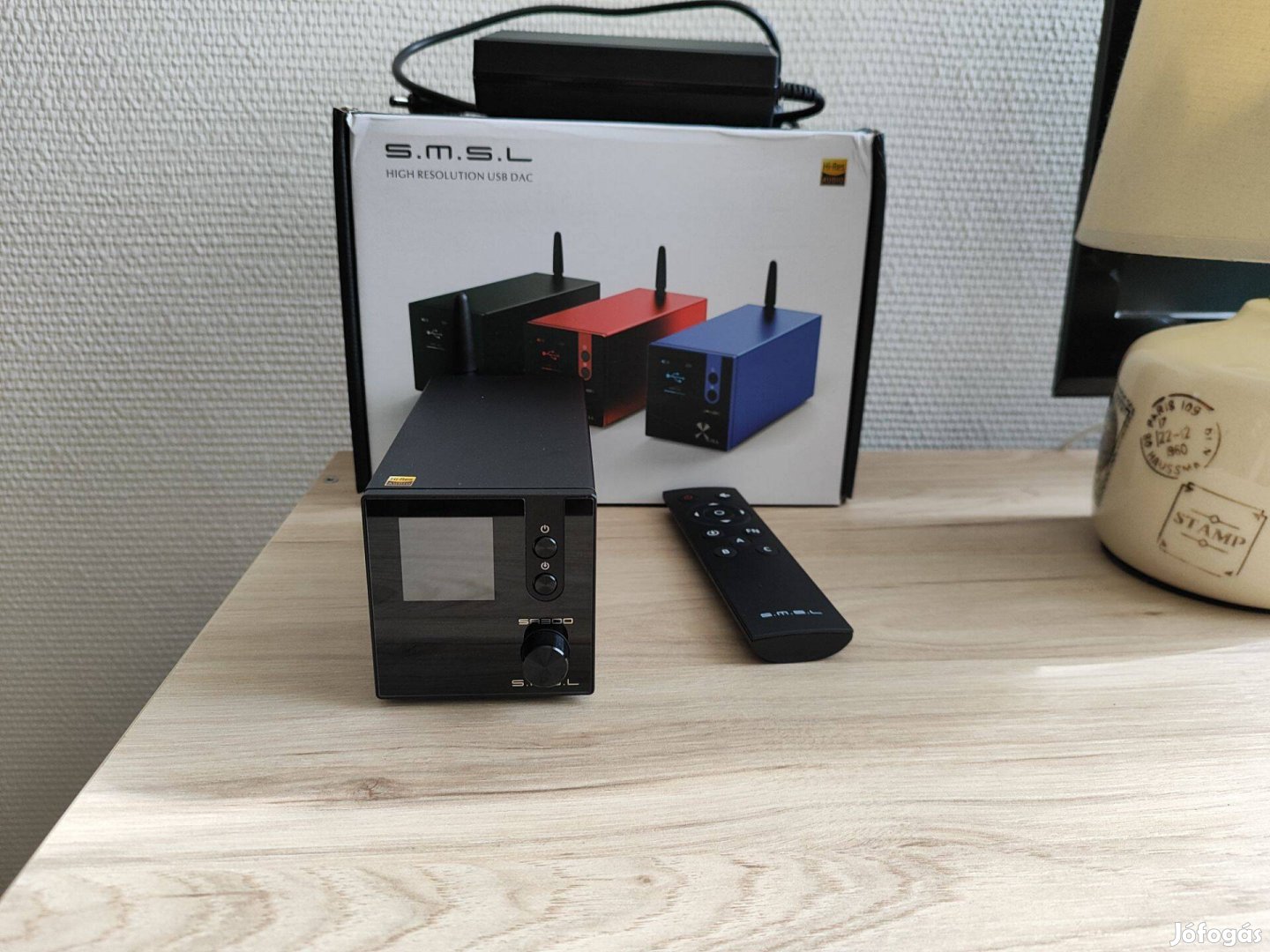 Smsl SA300 digitális erősítő, USB DAC, Bluetooth Aptx