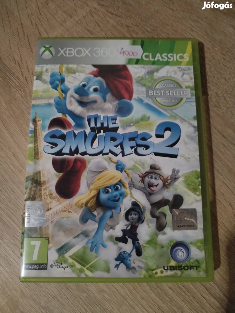 Smurfs 2 Xbox 360 játék 