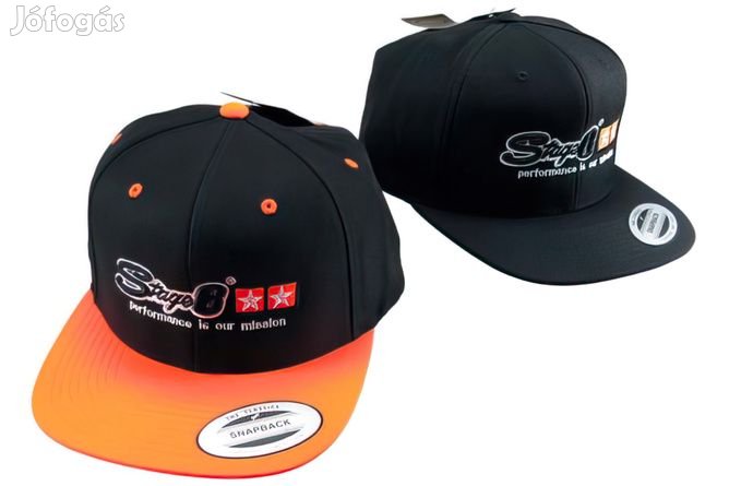 Snapback sapka Stage6 narancssárga