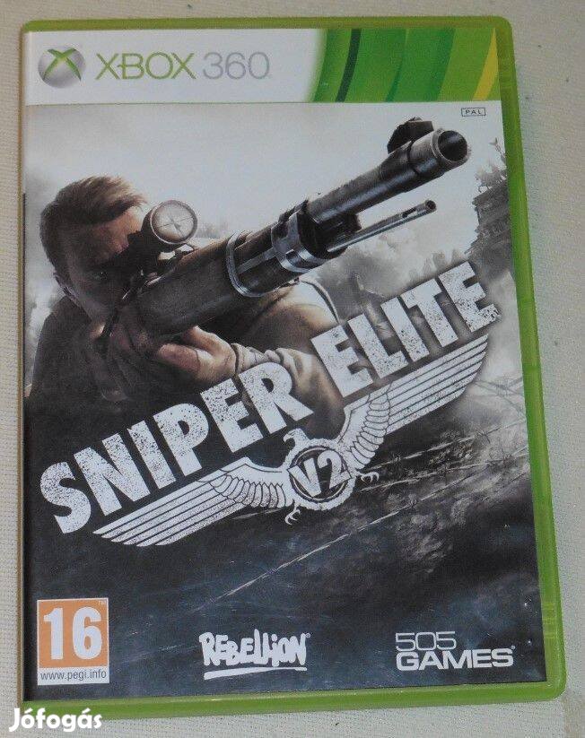 Sniper Elite 2. (mesterlövészes) Gyári Xbox 360, Xbox ONE Játék