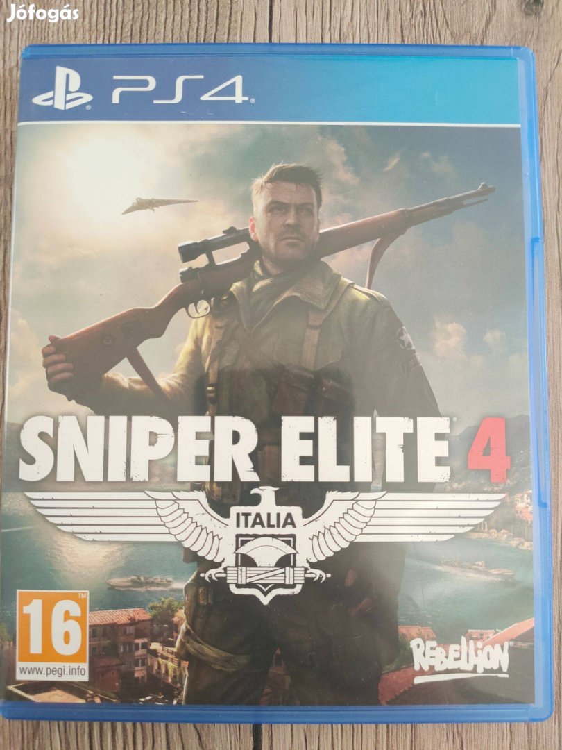 Sniper Elite 4 Ps4 Ps5 Játék Debrecenben Eladó