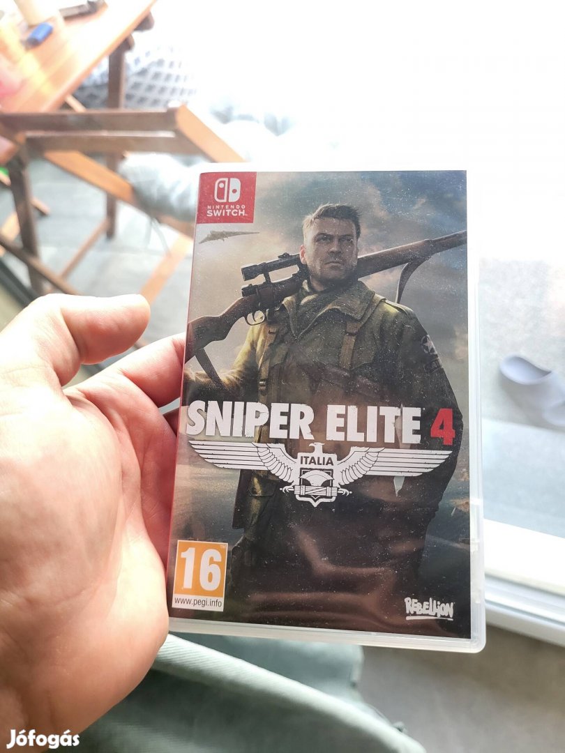 Sniper Elite 4 -  Italy - Switch katonai játék Nintendo konzolra