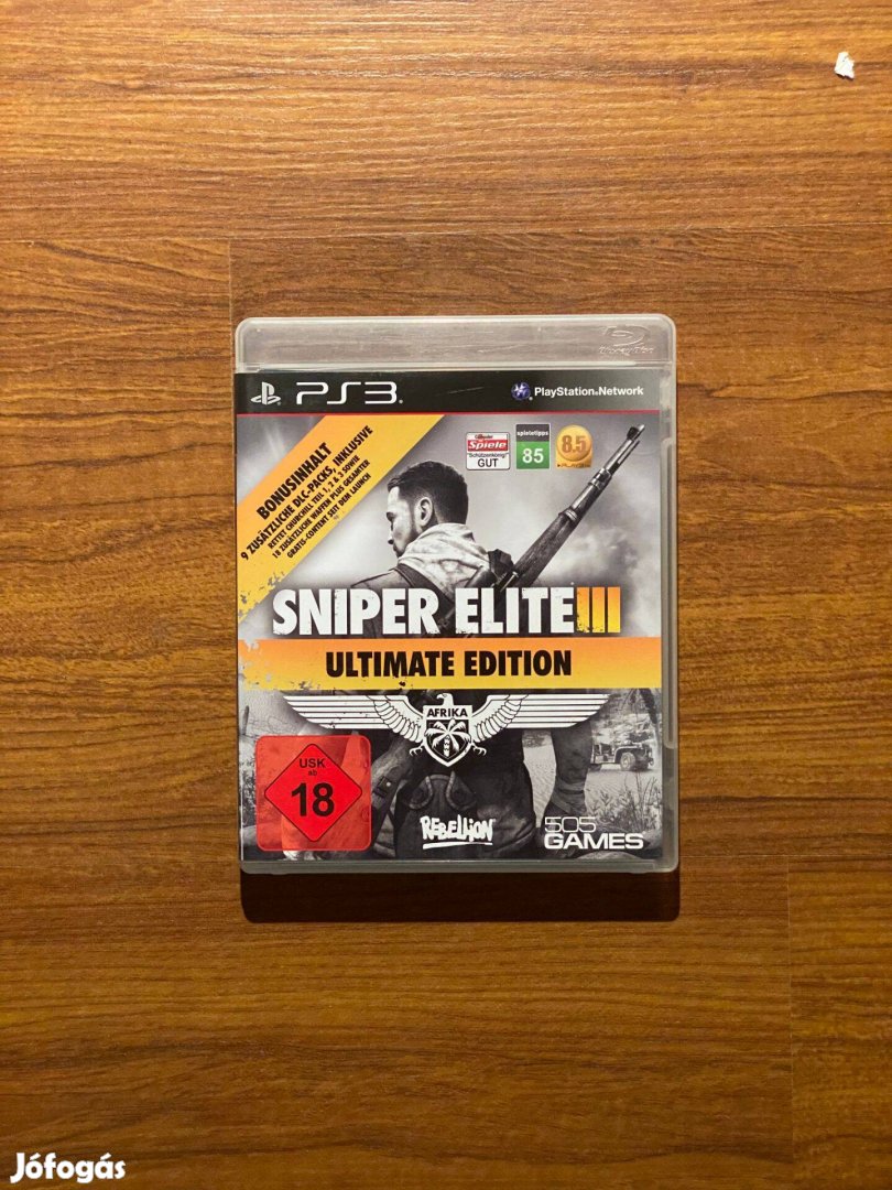 Sniper Elite III Ultimate Edition eredeti Playstation 3 játék