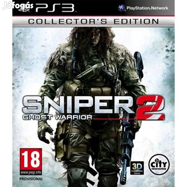 Sniper Ghost Warrior 2 CE W- Artbook+Book+CD PS3 játék