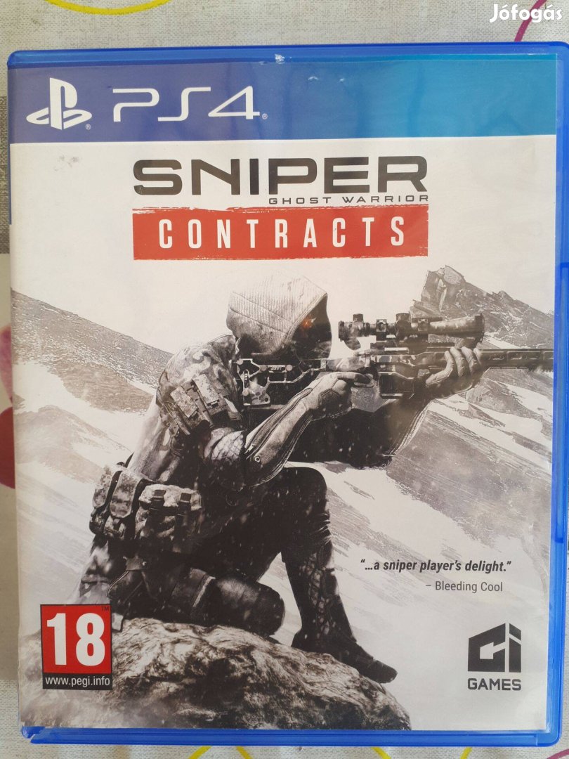 Sniper Ghost Warrior Contracts ps4-PS5 játék eladó-csere "