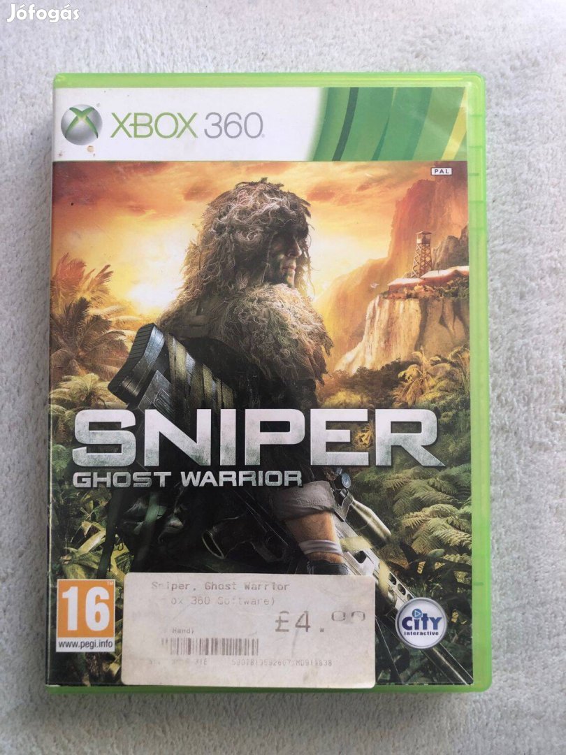 Sniper Ghost Warrior Xbox 360 játék