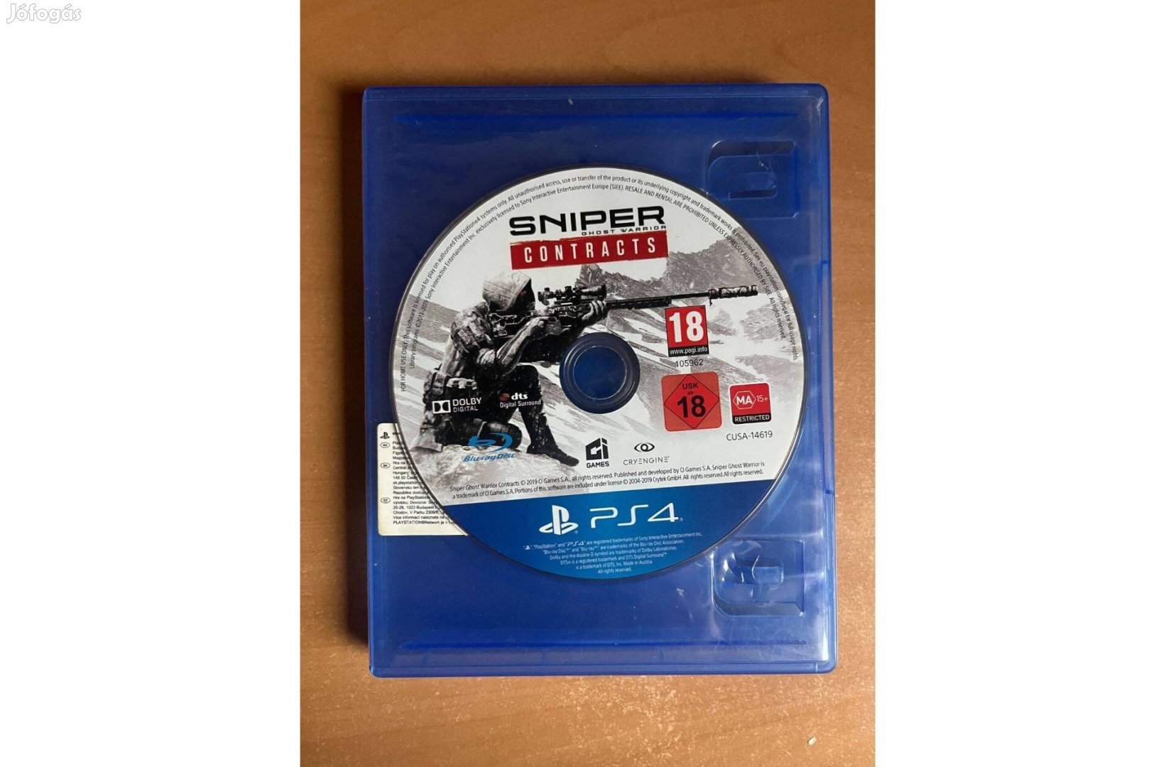 Sniper : Contracts ps4-re eladó!