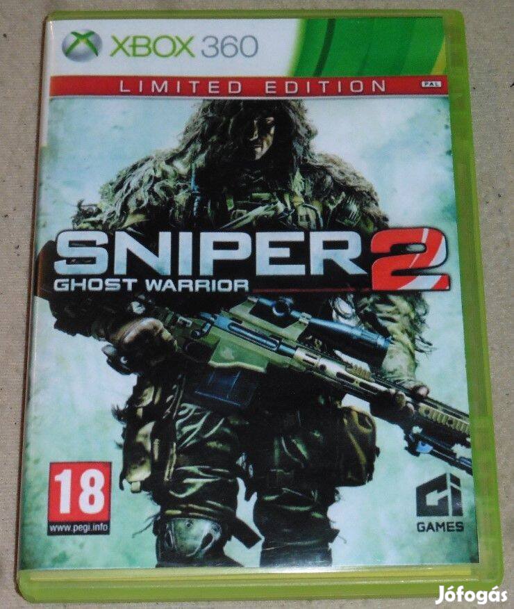 Sniper - Ghost Warrior 2. (mesterlövészes) Gyári Xbox 360 Játék akár f