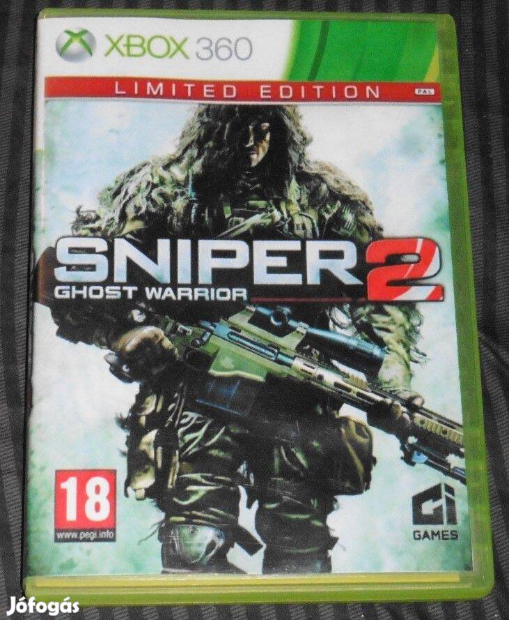 Sniper - Ghost Warrior 2. (mesterlövészes) Gyári Xbox 360 Játék akár f