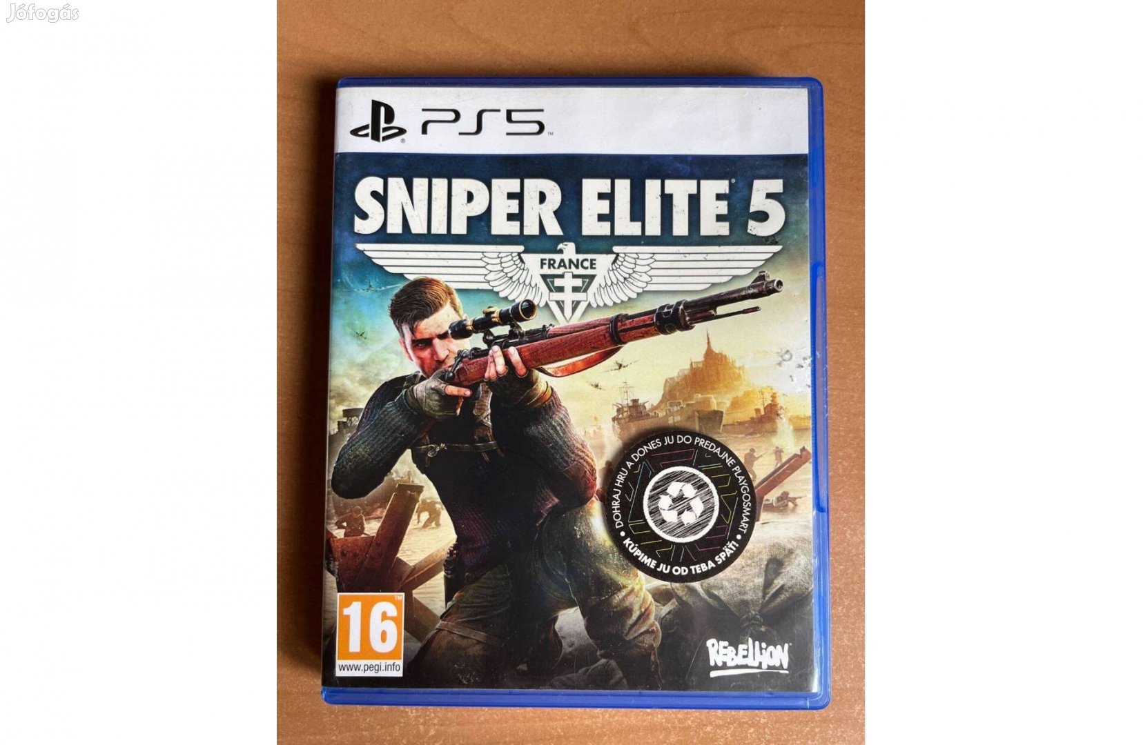 Sniper elite 5 ps5-re eladó!