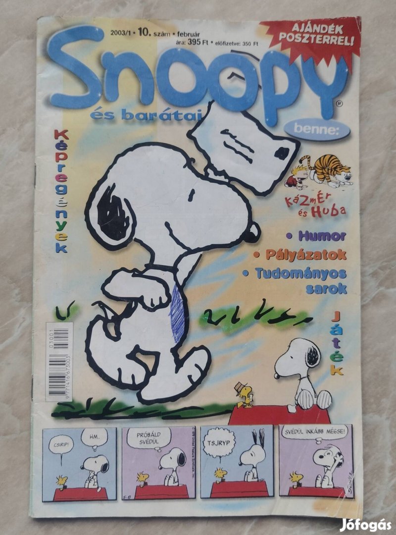 Snoopy és barátai képregény 