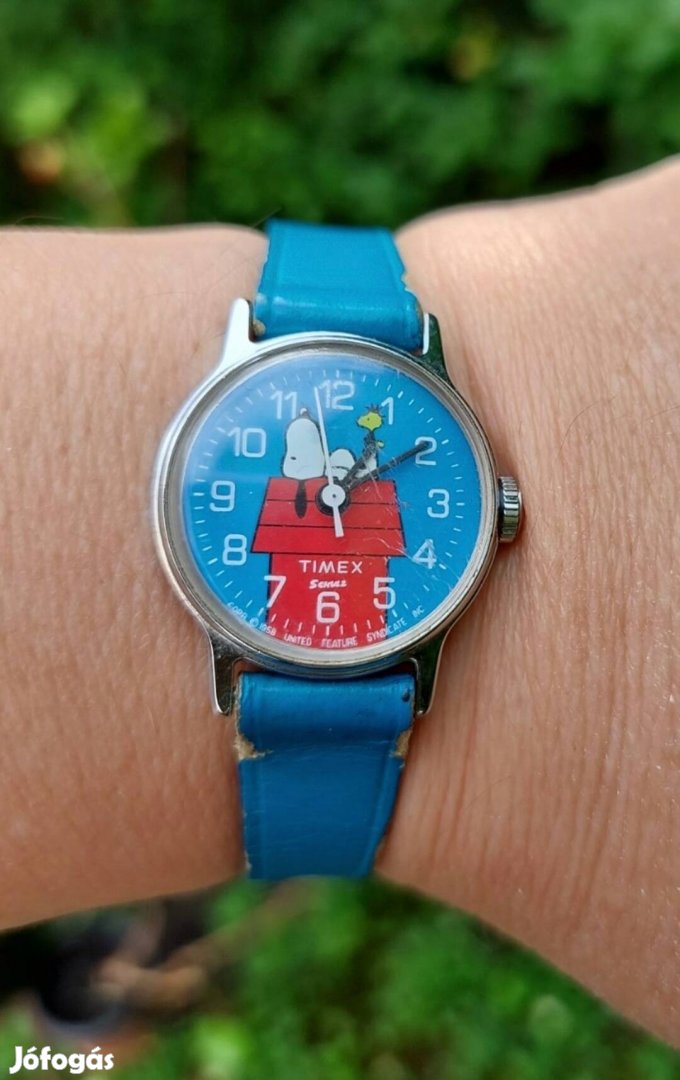 Snoopy vintage Timex óra