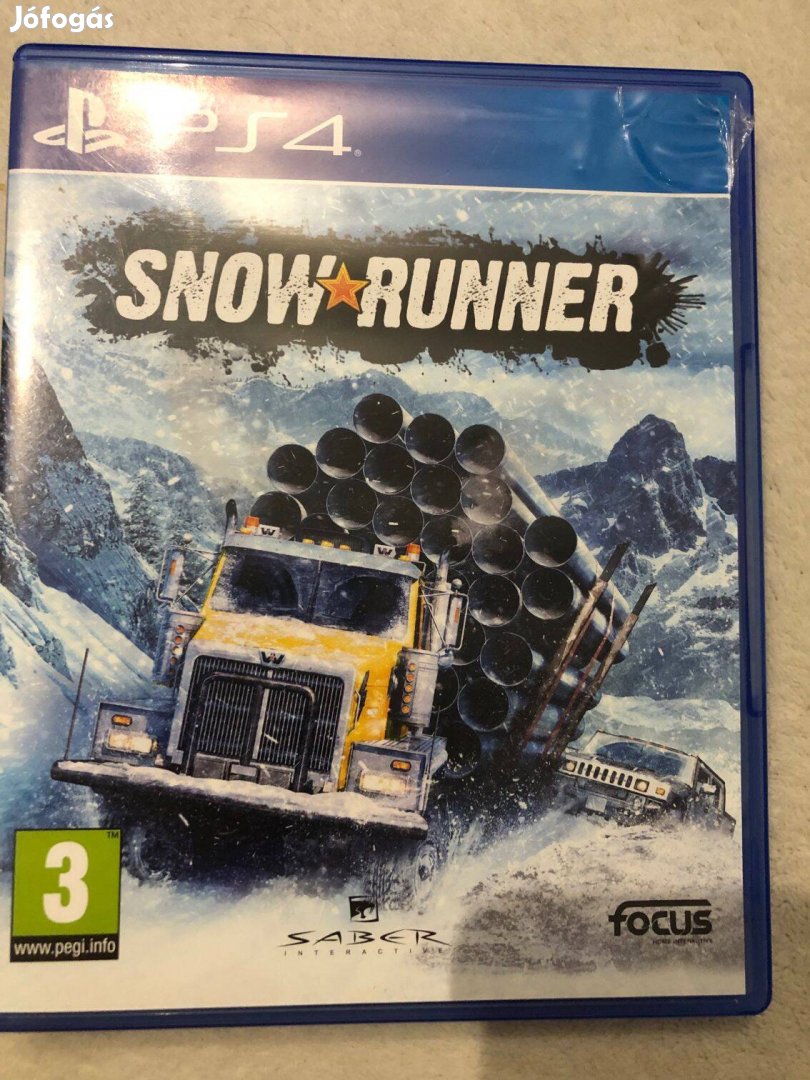 Snow Runner Ps4 Playstation 4 játék