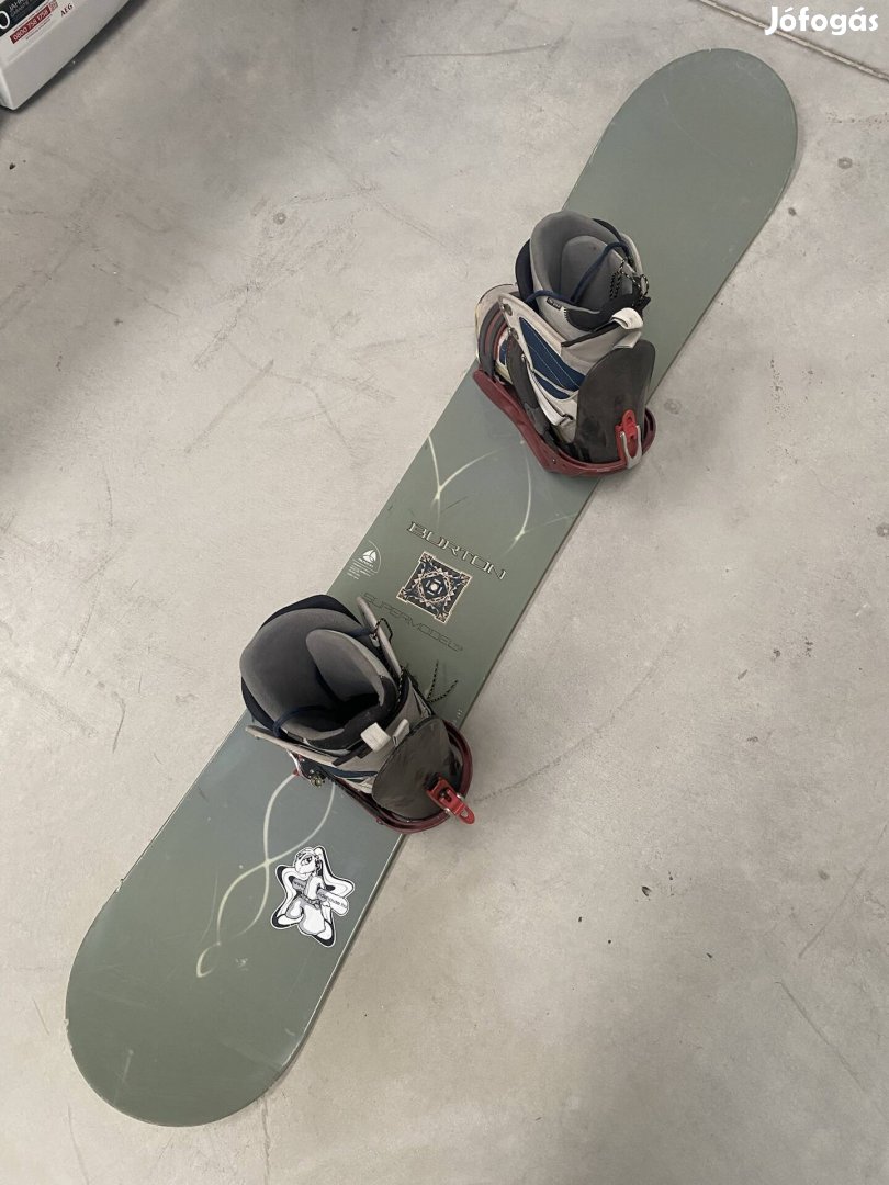 Snowboard Burton 174 cm , kötéssel , bakanccsal 43- 44es