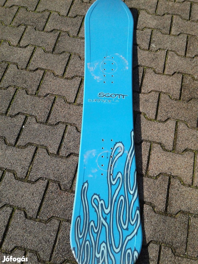 Snowboard deszka, 145 cm, használt, kis hibákkal, kezdőnek,