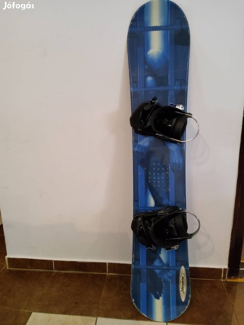 Snowboard kötéssel