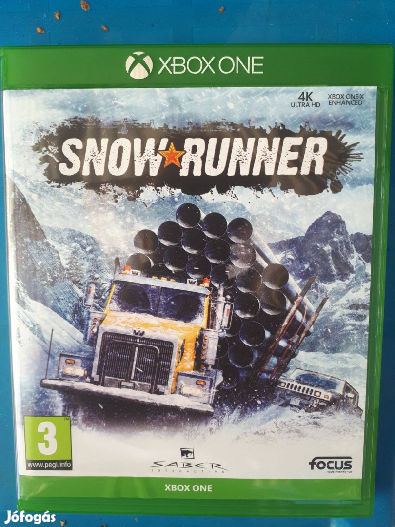 Snowrunner xbox one-series x játék,eladó-csere"