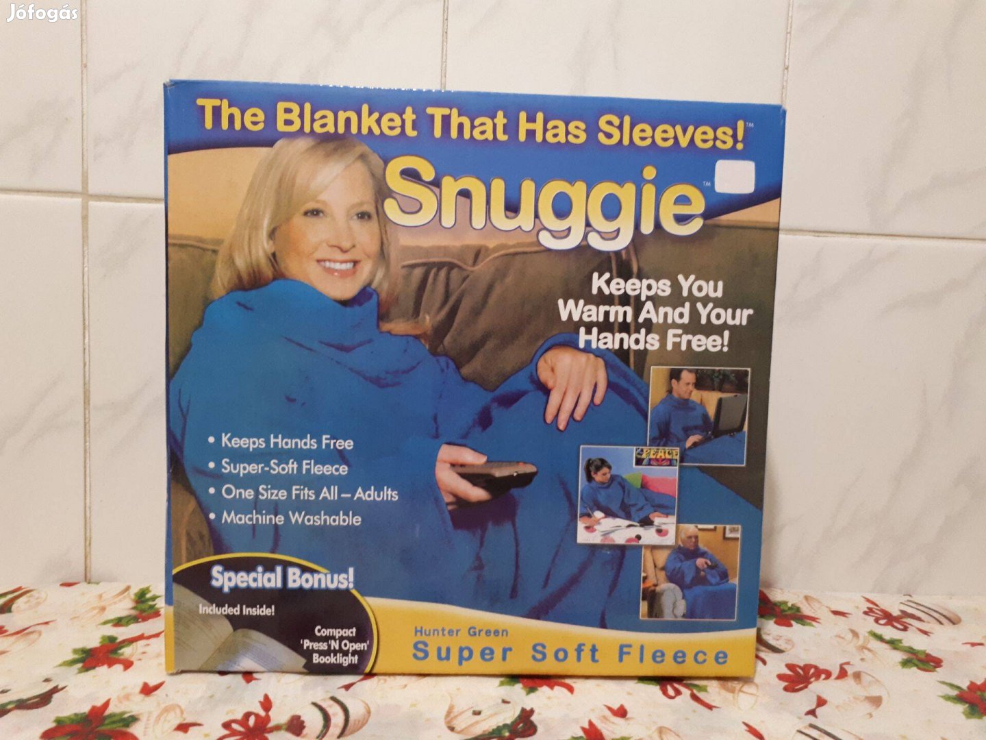 Snuggie ujjas takaró ujjas pléd köntös