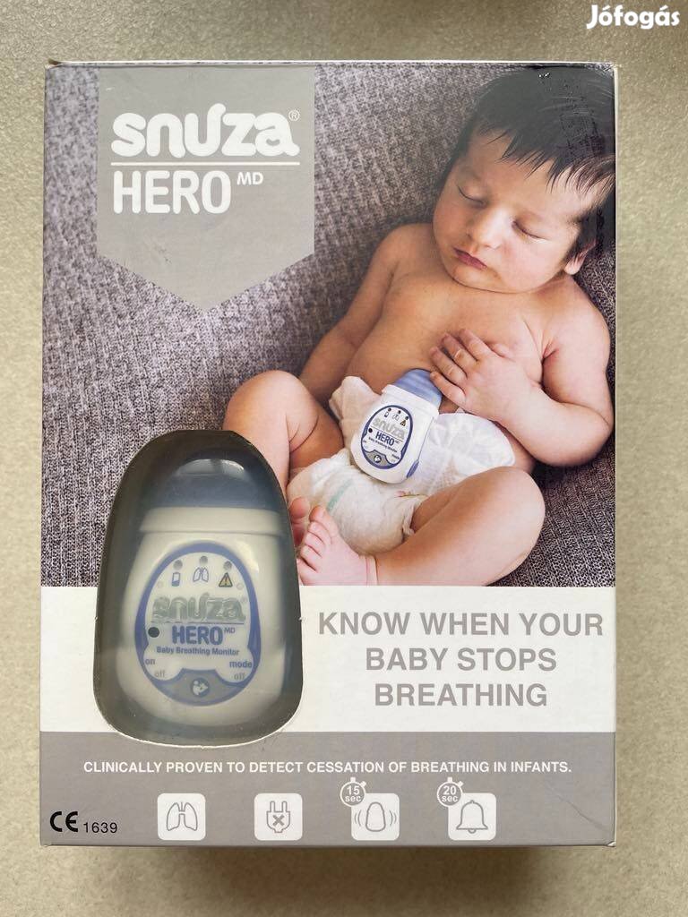 Snuza Hero baby monitor légzésfigyelő