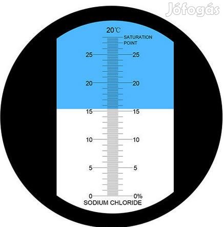 Só tartalommérő Refractometer 0-28 %ig  (1353)