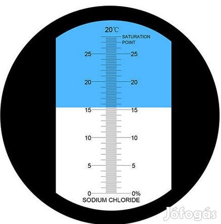 Só tartalommérő Refractometer 0-28 %ig  (1353)
