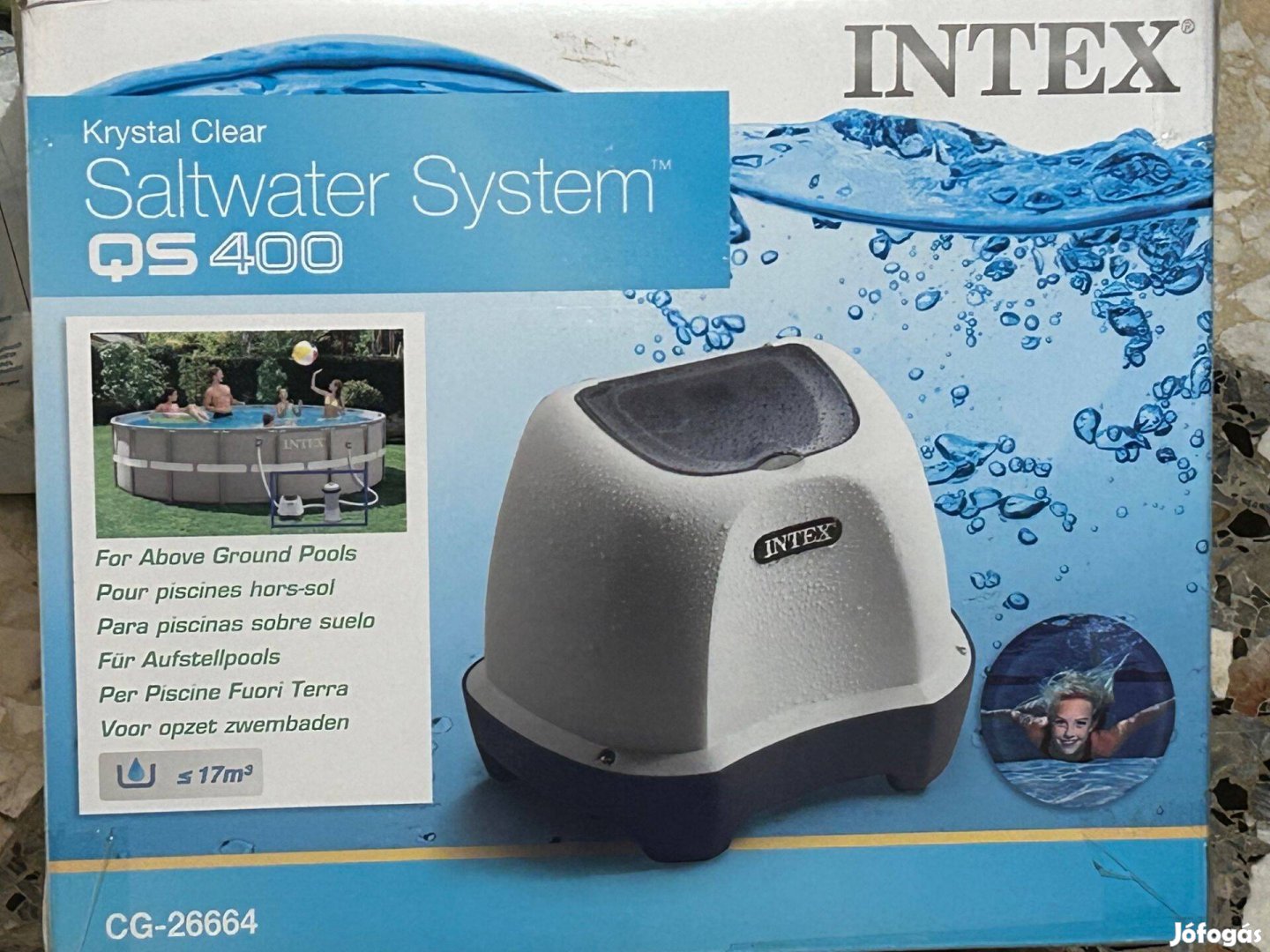 Sóbontó medencéhez Intex QS 400