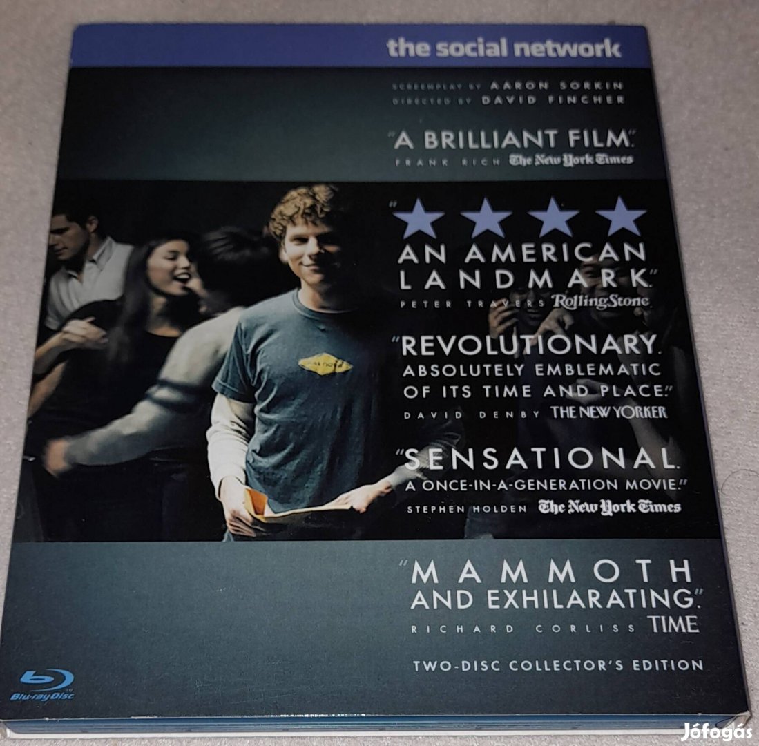 Social Network - A közösségi háló 2 lemezes Magyar szinkronos Blu-ray 