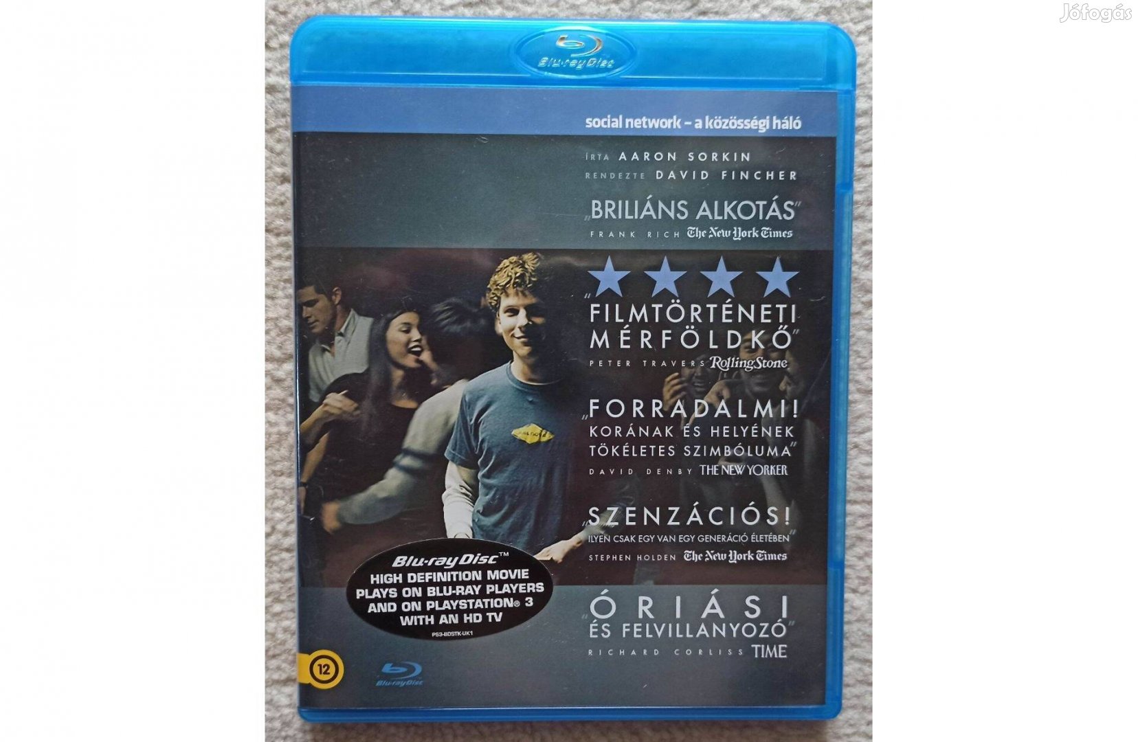 Social Network - A közösségi háló blu-ray blu ray film