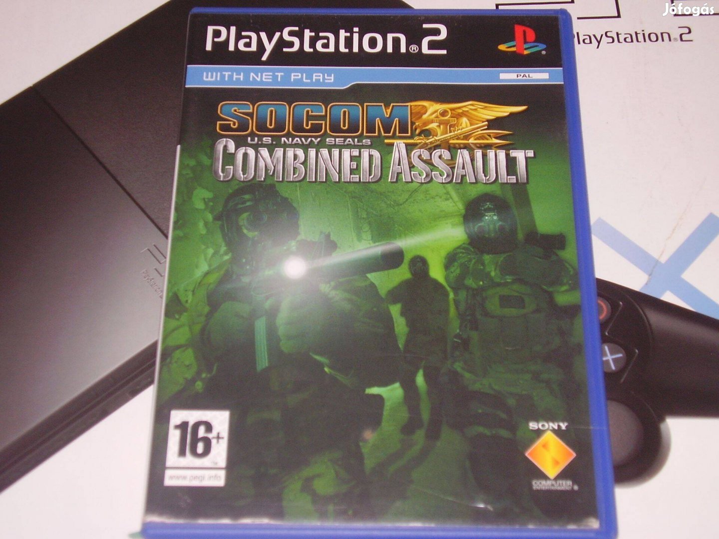 Socom U.S Navi Seals Combined Assault Ps2 eredeti lemez eladó