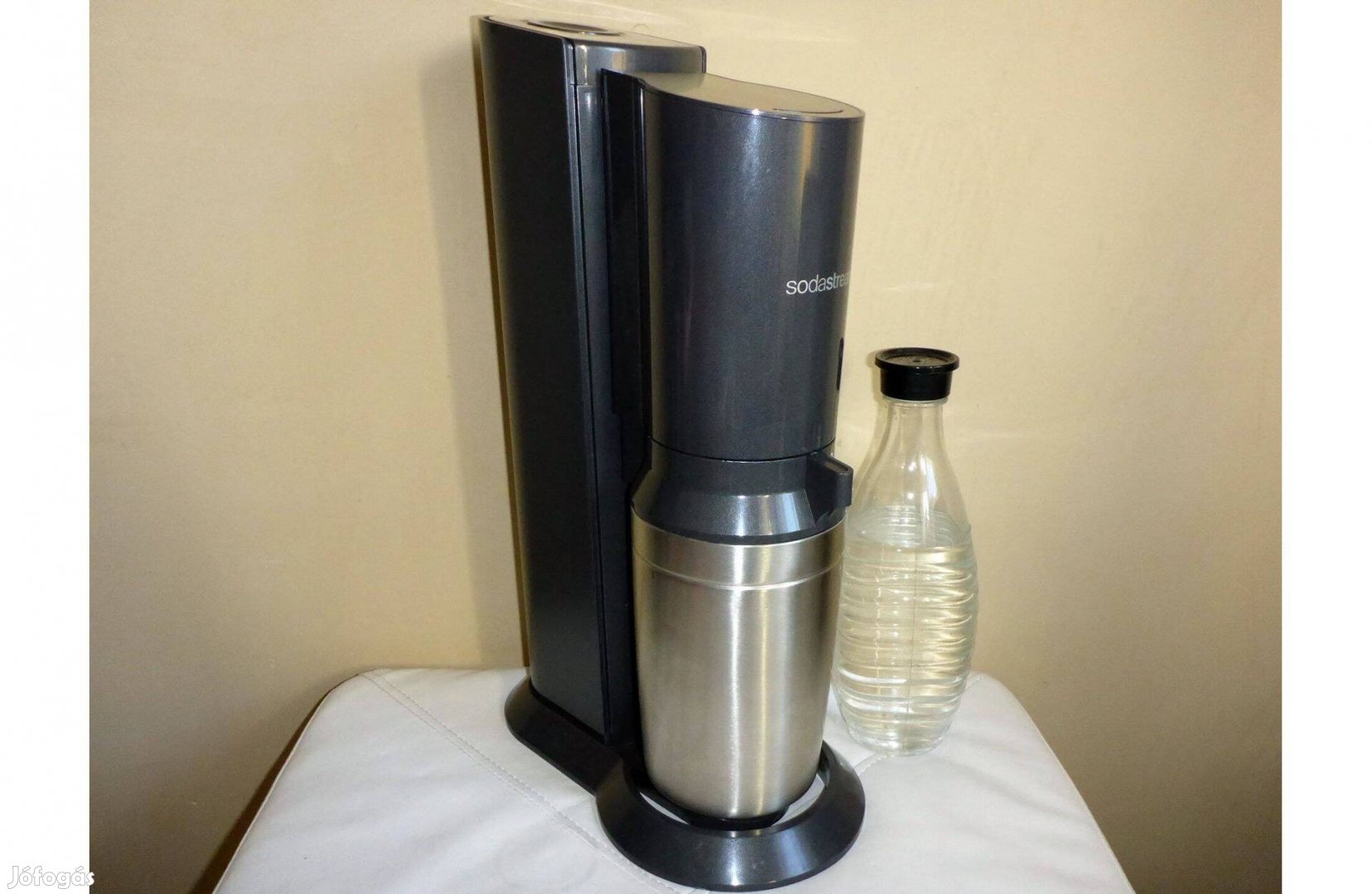 Sodastream Crystal Titan Inox szódagép 60-80 liter szódához