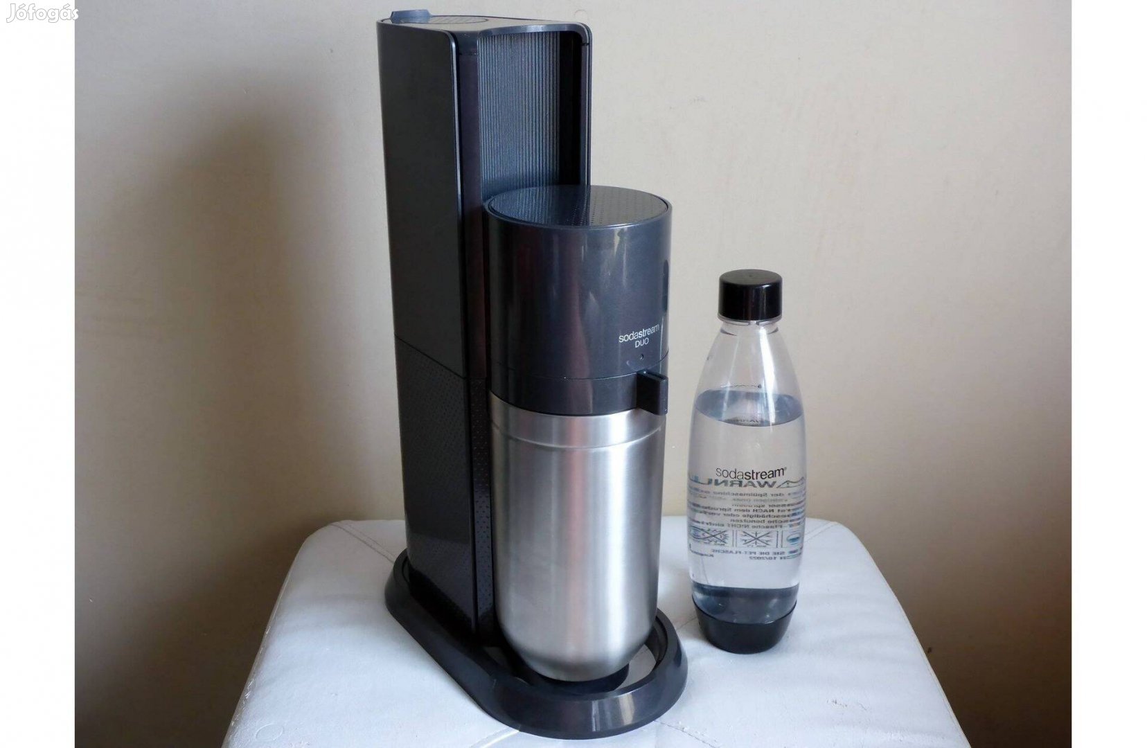 Sodastream Duo Titan Inox szódagép 60-80 liter szódához