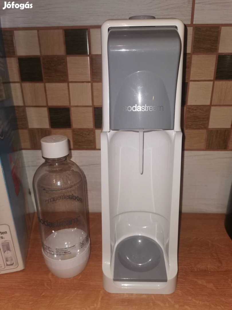 Sodastream Jet szódagép palackkal + üres CO2 patronnal