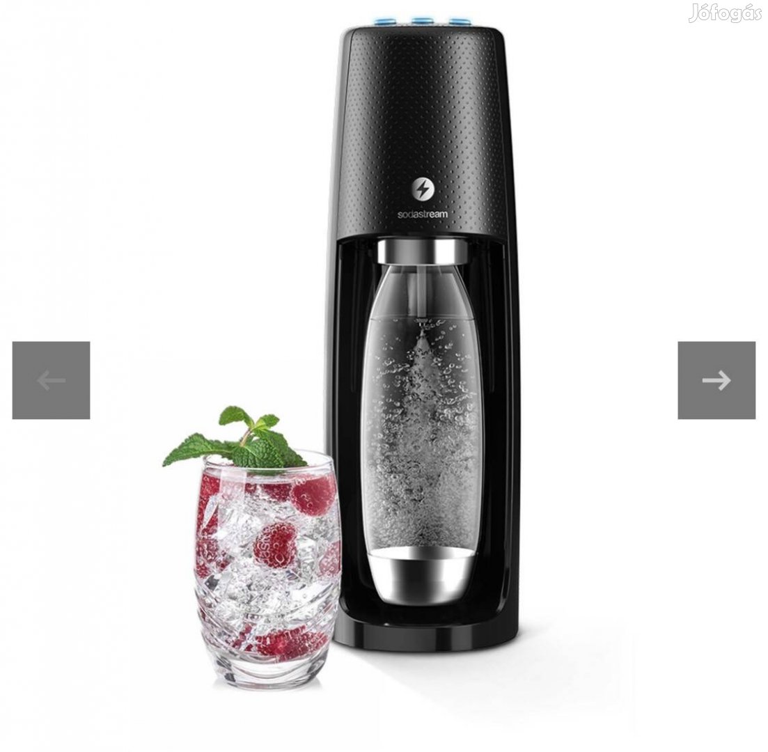 Sodastream Spirit ONE Touch Szódagép, Fekete