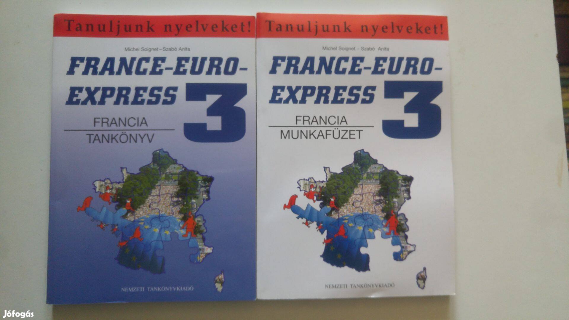 Soignet - Szabó France-euro-express 3. - Tankönyv/munkafüzet