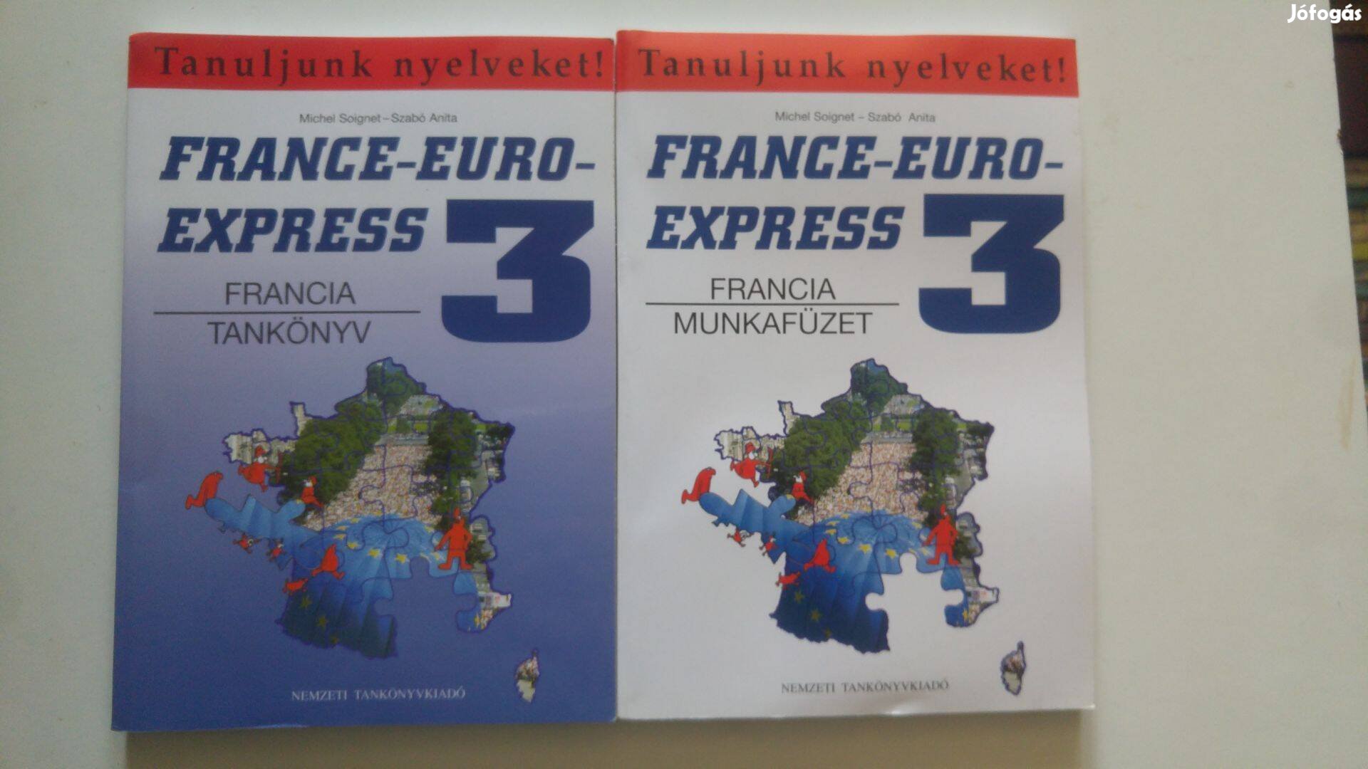 Soignet - Szabó France-euro-express 3. - Tankönyv/munkafüzet