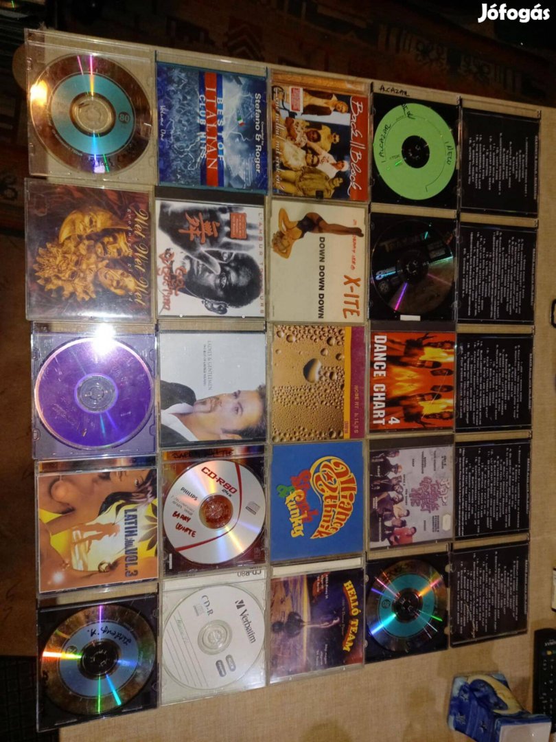 Sok darabos CD gyűjtemény eladó, cserélhető
