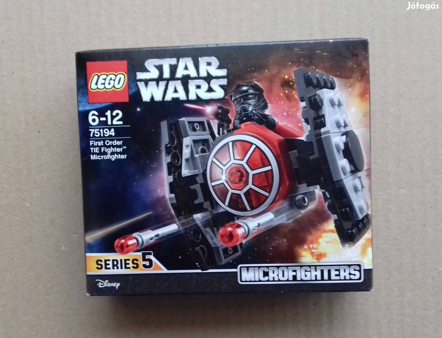 Sokféle Microfighter: bontatlan Star Wars LEGO 75194 TIE utánvét GLS F