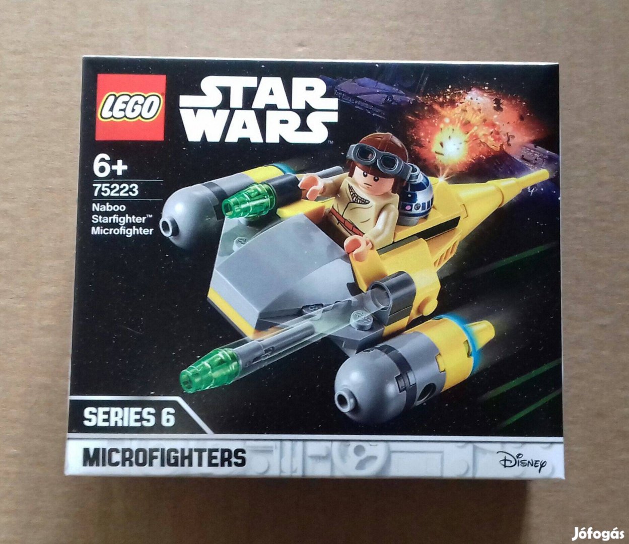 Sokféle Microfighter: bontatlan Star Wars LEGO 75223 Naboo Star. Foxár